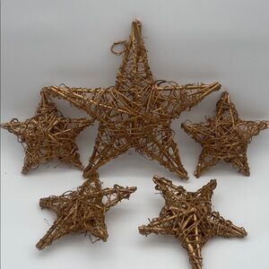 Woven Star Ornaments